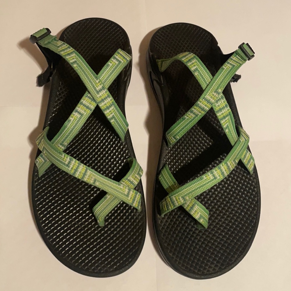 Chaco Tegu slip on sandals size 10.